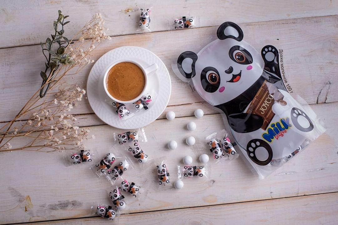 Amazon.com: JOYCO Panda Milk Chocolate Dragee - 5.29 Ounce